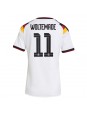 Německo Nick Woltemade #11 Domácí Dres pro Dámské MS 2026 Krátký Rukáv